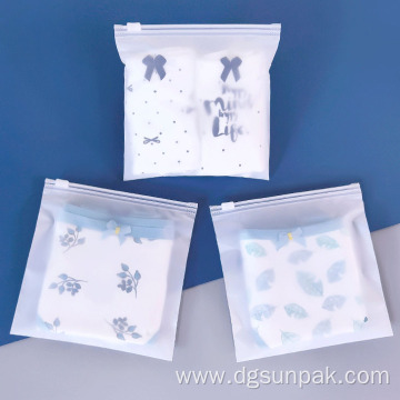 zip lock bags frosted ziplock bag for clothing